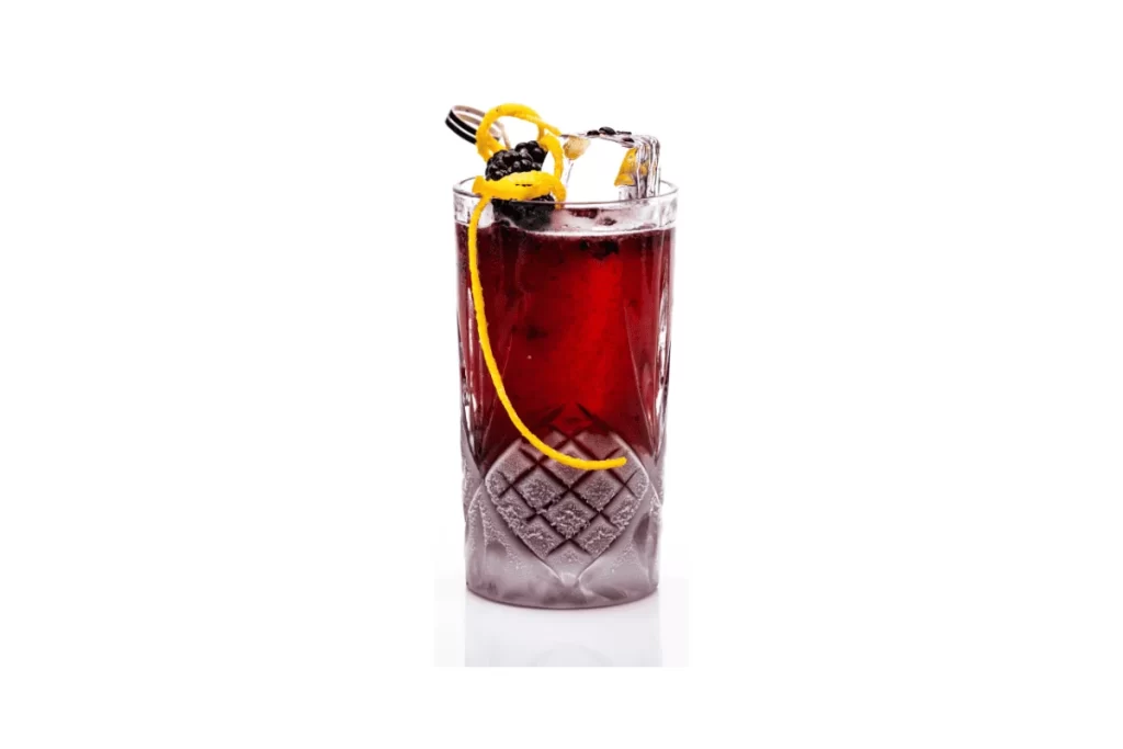 A cup of alcohol ready to be used for catering